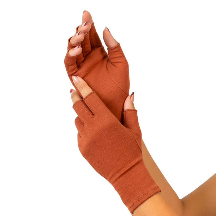 FlexMedy – Guanti a Compressione in Bambù Premium per Artrite, Dolori Articolari e Tendiniti. Sollievo Immediato
