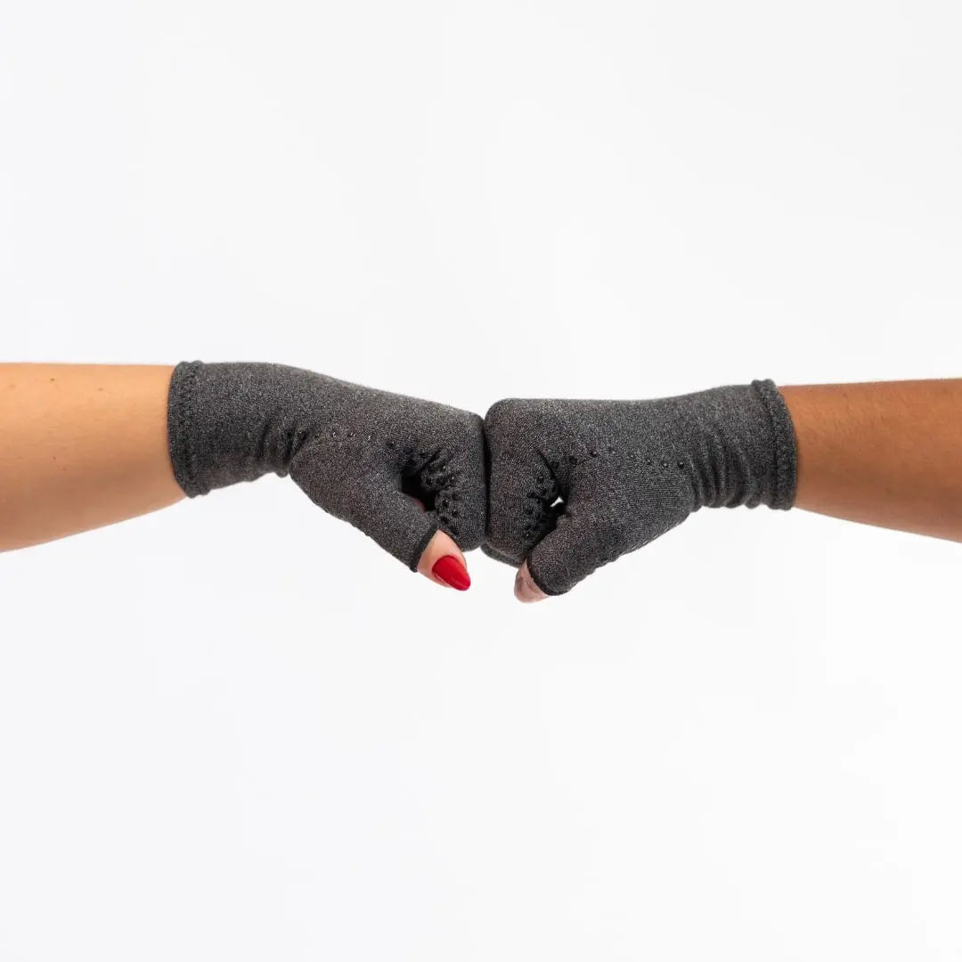 FlexMedy – Guanti a Compressione in Bambù Premium per Artrite, Dolori Articolari e Tendiniti. Sollievo Immediato